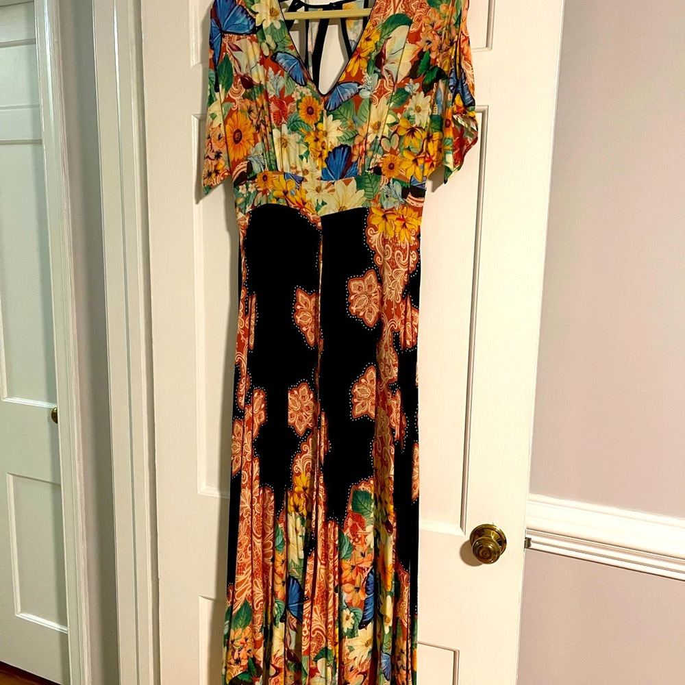 Farm Rio Maxi Dress. Gently used. Size small.